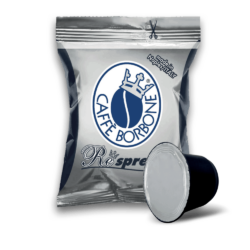 BORBONE 100x capsules compatibles Respresso Mélange Noir