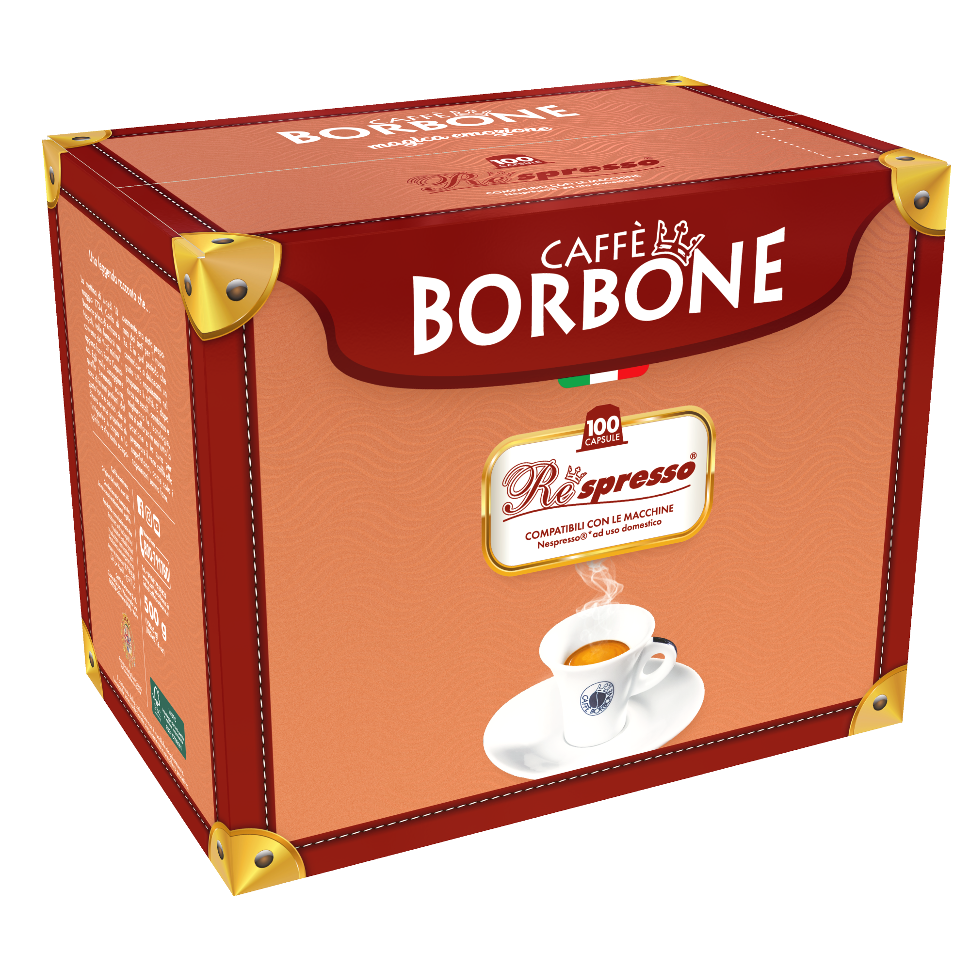 BORBONE 100x capsules compatibles Respresso Mélange Or – Image 2
