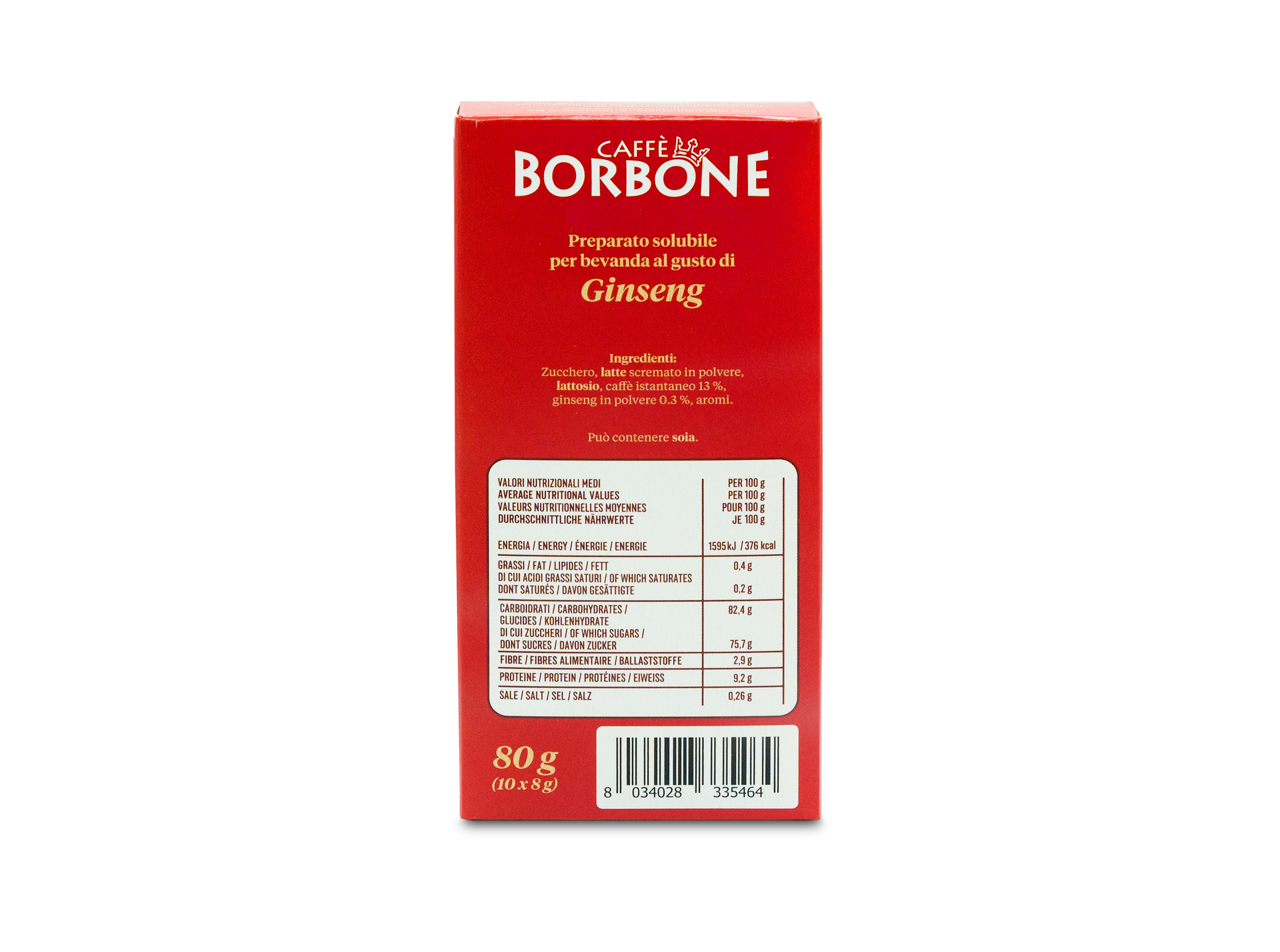 BORBONE 10x capsules compatibles Respresso®* Caffè au Ginseng – Image 2