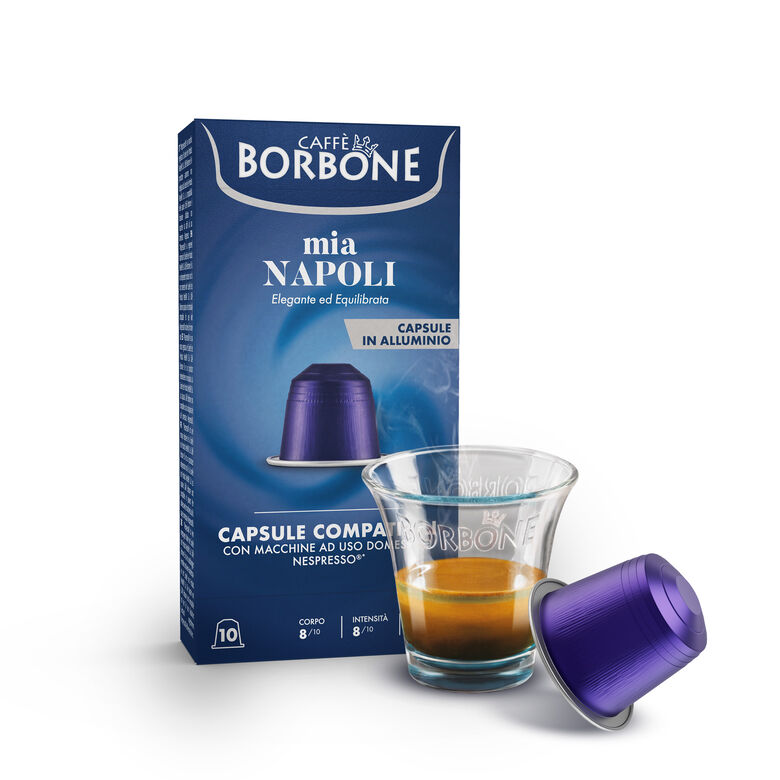 BORBONE 10x CAPSULES COMPATIBLES RESPRESSO mia NAPOLI – Image 4