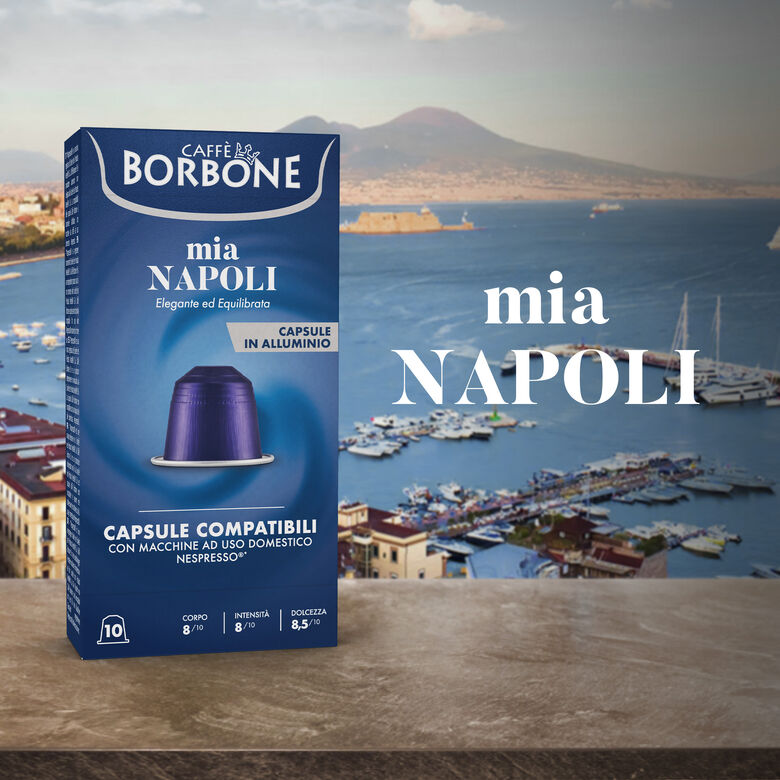 BORBONE 10x CAPSULES COMPATIBLES RESPRESSO mia NAPOLI – Image 2