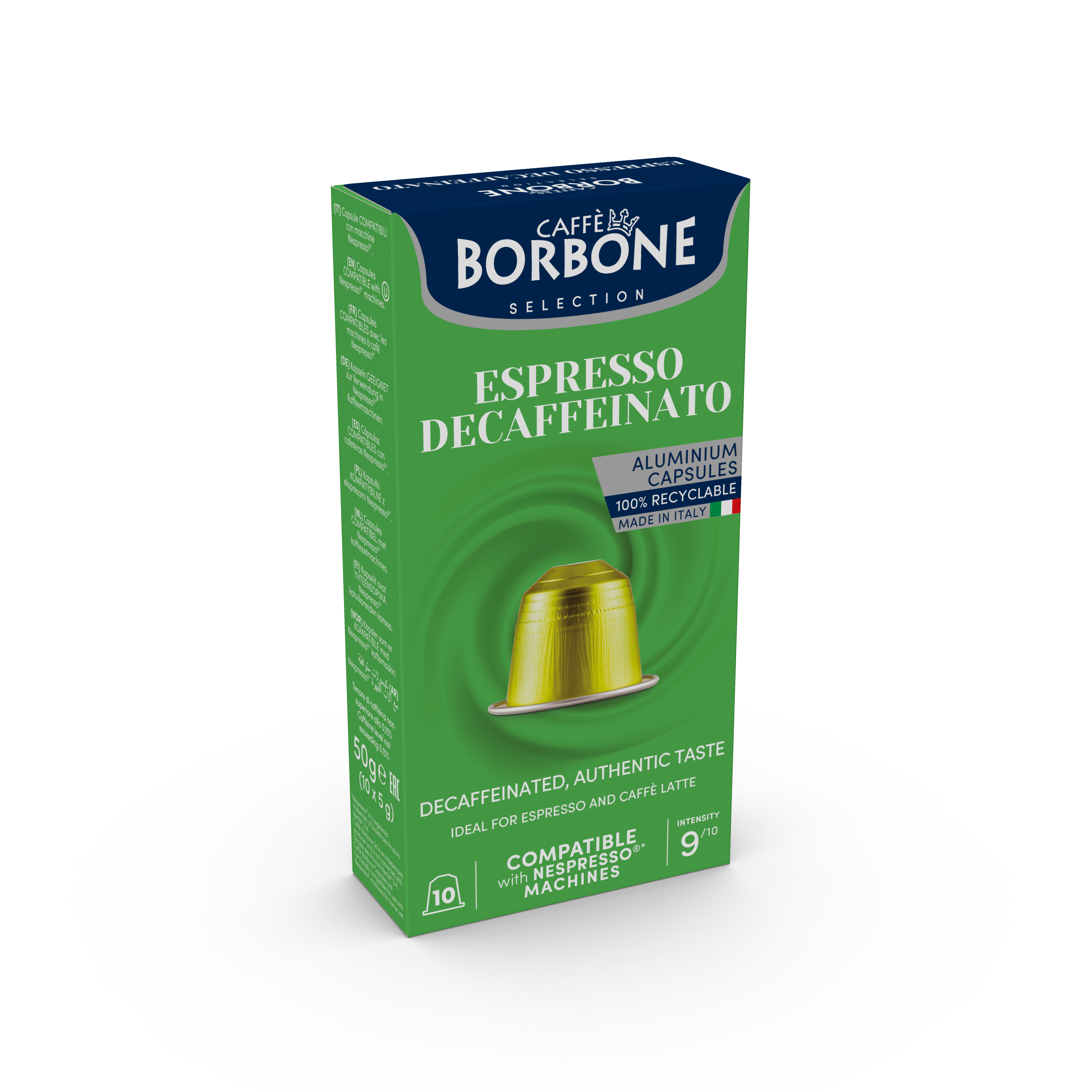 BORBONE 10x CAPSULES COMPATIBLES RESPRESSO DECAFEINE – Image 2
